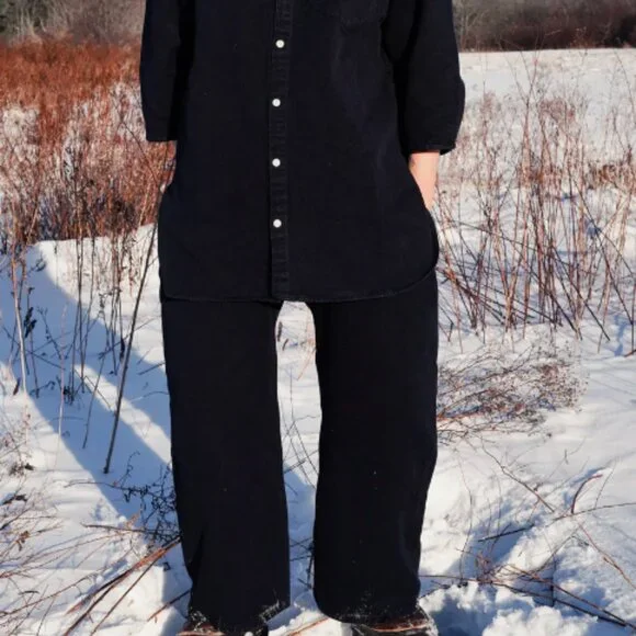 Rudy Jude Adult Jumper Pant in Black Indigo - Picture 2 of 2